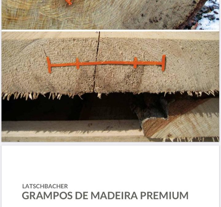 O Grampo Antirracha Signumat como alternativa contra rachaduras na indústria de dormentes de madeira.